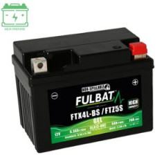 Batterie Fulbat 12V 4Ah GEL (sans entretien) - FTX4LBS/FTZ5S