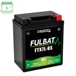 Batterie FTX7L-BS Fulbat 12V 6AH GEL SANS ENTRETIEN ACTIVEE USINE