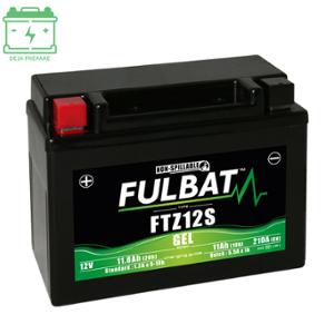 Batterie Fulbat 12V 11AH GEL - Réf: FTZ12S - Moto/Scoot/Quad