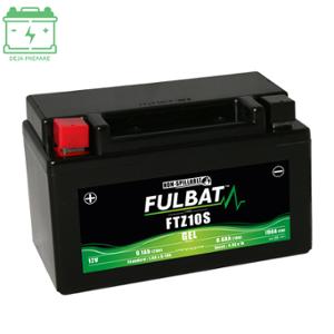 Batterie Fulbat FTZ10S 12V 8.6AH GEL SANS ENTRETIEN