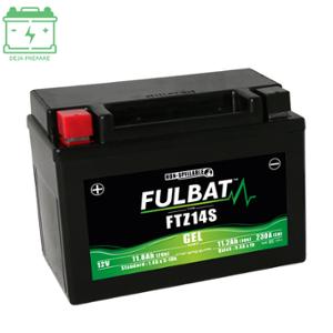 Batterie Fulbat 12V 11.2Ah GEL sans entretien FTZ14S