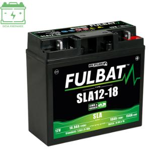 Batterie gel 12V Fulbat 18 AH sans entretien activée en usine