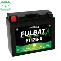 Batterie Fulbat FT12B-4 12V10AH GEL SANS ENTRETIEN