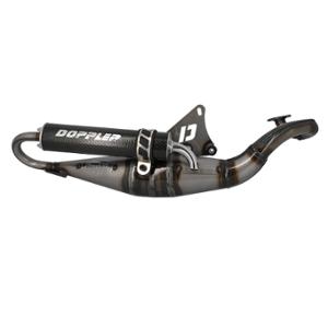 Pot d'échappement Doppler S3R Evolution Silencieux Carbone Compatible avec Nitro/Aerox/Ovetto/Neos