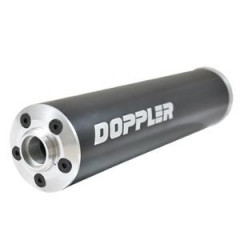 Silencieux Doppler Cartouche 50 à boîte Noir Montage universel D.70mm