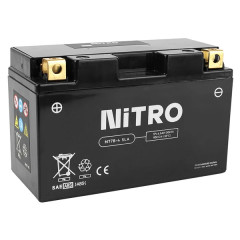 Batterie Nitro 12V 6,5 Ah sans entretien prête à l'emploi