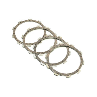 Disque d'embrayage 50 a boite Newfren 4 disques garnis pour Minarelli 50 AM6, MBK 50 X-Power, Yamaha 50 TZR, DTR, Beta 50 RR