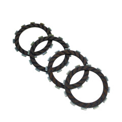 Disque d'embrayage Newfren 4 disques garnis pour Derbi 50 Senda, GPR et Gilera 50 SMT