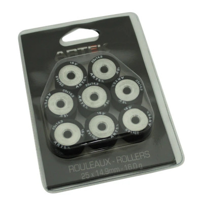 Galets/Rouleaux Artek K1 25x14,9 16,0g (x8) pour Yamaha 500, 530 TMAX, 400 MAJESTY
