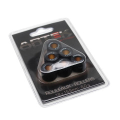 Galet-Rouleau ARTEK K1 19x15,5 6,0g (x6) pour Piaggio 50 Zip 2T et 4T, Typhoon 1999+, Liberty 2T et 4T, NRG, Vespa LX 2T et 4T, Gilera 50 Stalker, Runner, DNA, Ice