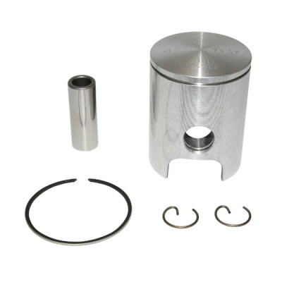 Piston Artek mono segment diamètre 40,3 mm pour Minarelli 50 AM6, MBK 50 X-Power, X-Limit, Yamaha 50 TZR, DTR, Peugeot 50 XPS, Rieju 50 RS1, Beta 50 RR, Aprilia 50 RS 1995-2005