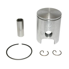 Piston Artek mono segment diamètre 40,3 mm pour Minarelli 50 AM6, MBK 50 X-Power, X-Limit, Yamaha 50 TZR, DTR, Peugeot 50 XPS, Rieju 50 RS1, Beta 50 RR, Aprilia 50 RS 1995-2005