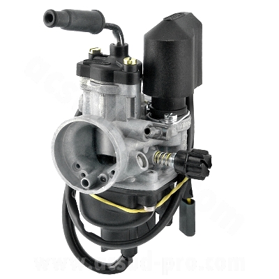 Carburateur Dellorto PHVB 22 CD avec graissage et starter automatique, référence 1153 pour Scooter, Mécaboite, Maxi Scooter, Moto, Quad
