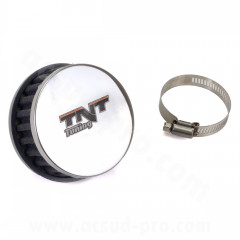 Filtre à air adaptable R BOXH5 Droit Noir pour Scooter, Mécaboite, Mobylette, Maxi Scooter, Moto, Quad