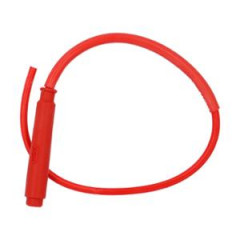 Capuchon droit + fil de bougie NGK RACING 8035 pour Scooter, Mécaboite, Mobylette, Maxi Scooter, Moto, Quad