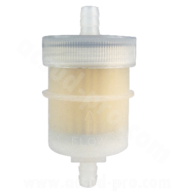 Filtre à essence adaptable Ø6 plastique démontable pour Scooter, Mécaboite, Mobylette, Maxi Scooter, Moto, Quad