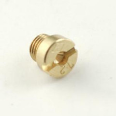 Gicleur principal adaptable 72 (diam. 6) pour carbu: 12 / 13 / 14 / 15 / 16 / 17 / 19 / 21... Scooter, Mécaboite, Mobylette, Maxi Scooter, Moto, Quad PHVA/PHBN.