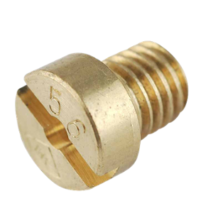 Gicleur principal adaptable 56 (DIAM. 5) pour carbu 12/15/16/17/19/21 Scooter, Mécaboite, Mobylette, Maxi Scooter, Moto, Quad