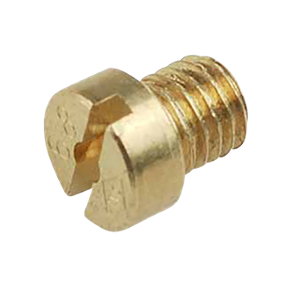 Gicleur adaptable 80 (DIAM. 5) pour carbu 12/15/16/17/19/21 Scooter, Mécaboite, Mobylette, Maxi Scooter, Moto, Quad