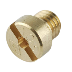 Gicleur adaptable 105 (diam. 5) pour carbu 12/15/16/17/19/21 - Scooter, Mécaboite, Mobylette, Maxi Scooter, Moto, Quad