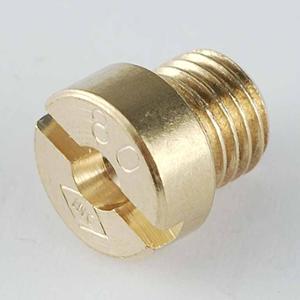 Gicleur principal adaptable diamètre 6 pour carbu PHBN/PHVA - Scooter, Mécaboite, Mobylette, Maxi Scooter, Moto, Quad