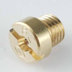 Gicleur principal adaptable diamètre 6 pour carbu PHBN/PHVA, pièces compatibles pour Scooter, Mécaboite, Mobylette, Maxi Scooter, Moto, Quad