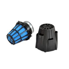 Filtre à air Polini étanche 50 droit D46 -203.0082- PHVA pour Scooter, Mécaboite, Mobylette, Maxi Scooter, Moto, Quad.