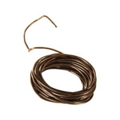 Fil électrique adaptable 7/10ème noir 1.9 m Scooter, Mécaboite, Mobylette, Maxi Scooter, Moto, Quad