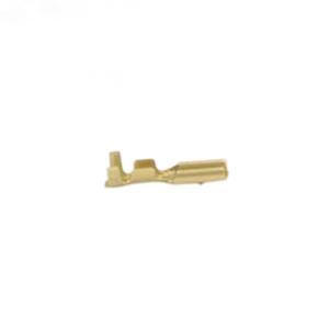 Cosse femelle adaptable laiton largeur 3mm (sachet de 50) contacteur stop pour Scooter, Mécaboite, Mobylette, Maxi Scooter, Moto, Quad