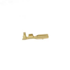 Cosse femelle adaptable laiton largeur 3mm (sachet de 50) contacteur stop pour Scooter, Mécaboite, Mobylette, Maxi Scooter, Moto, Quad