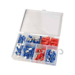 Cosse male et femelle adaptable Coffret de 120 panaches pièce pour Scooter, Mécaboite, Mobylette, Maxi Scooter, Moto, Quad