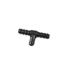 Raccord connecteur en T adaptable pour durite essence/air D 8