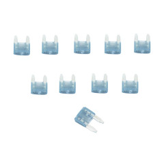 Fusible plat enfichable miniature adaptable 2A (sachet de 10) pour Scooter, Mécaboite, Mobylette, Maxi Scooter, Moto, Quad
