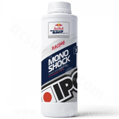 Huile Ipone Amortisseur Mono Shock 3 1L Scooter, Mécaboite, Mobylette, Moto, Quad, Maxi Scooter