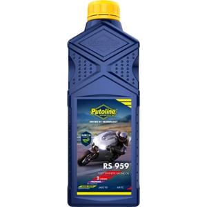 Huile moteur 2T Putoline 100% synthèse RS 959 - 1L pour Scooter, Mécaboite, Mobylette, Moto, Quad, Maxi Scooter