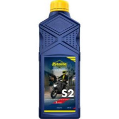 Huile moteur 2T Putoline semi-synthétique 1L pour Scooter, Mécaboite, Mobylette, Moto, Quad, Maxi Scooter