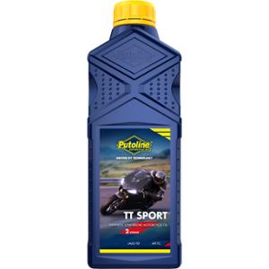 Huile moteur 2 temps Putoline 1L pour Scooter, Mécaboite, Mobylette, Moto, Quad, Maxi Scooter