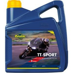Huile moteur 2 temps Putoline spécifications JASO FD, API TC, ISO-L-EGD, TISI pour Scooter, Mécaboite, Mobylette, Moto, Quad, Maxi Scooter 4L