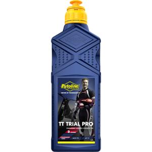 Huile moteur 2 temps Putoline 100% synthèse (1L) pour Scooter, Mécaboite, Mobylette, Moto, Quad, Maxi Scooter