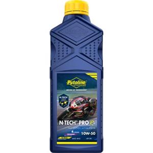 Huile moteur 4T Putoline 10W50 100% synthèse 1L pour Scooter, Moto, Quad, Maxi Scooter