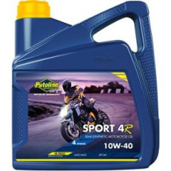 Huile moteur 4T Putoline 10W40 semi-synthétique 4L pour Moto, Scooter, Quad