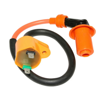 Bobine allumage Top Performances pour maxi-scooter Piaggio 125-250-400 X7, X8, X9, Beverly, Vespa GTS, Vespa LX - Aprilia 125-250-400 Atlantic, Scarabeo (ref. origine 82597R)