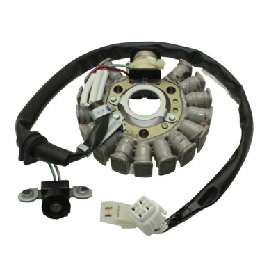 Stator allumage Top Performances 16 pôles pour Yamaha 125 Majesty 1998>2009 / MBK 125 Skyliner 1998>2009