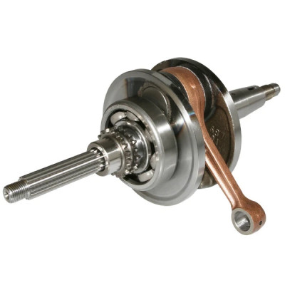 Embiellage vilebrequin Top Performances livre avec 1 roulement côté distribution pour Yamaha 125 Xmax 2006-2020, MBK 125 Skycruiser 2006-2020