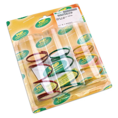 Ressort variateur TOP PERFORMANCES 3 couleurs pour CPI 50 Aragon, Hussar, Oliver, Popcorn, Generic 50 Ideo, XOR, Keeway 50 F Act, Focus, Hurricane, Matrix