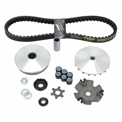 Variateur scooter Top Performances avec courroie pour MBK 50 Booster, Nitro / Yamaha 50 BWS, Aerox / Malaguti 50 F12 / Aprilia 50 SR