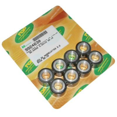 Galets Top Performances 25x15 12,0g (x8) pour Yamaha 500, 530 T-Max, 400 Majesty