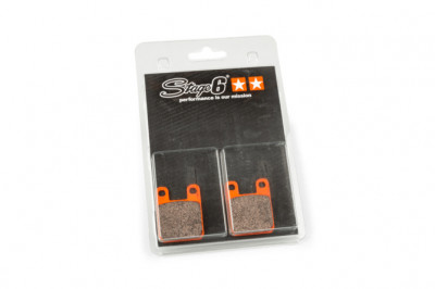 Plaquettes de frein Stage6 Racing pour Derbi / Peugeot / Rieju