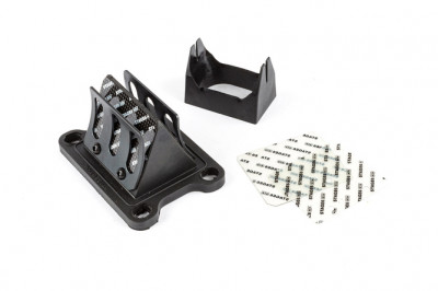 Boîte à clapets Stage6 Viton carbone/fibre pour AM6 / Derbi Euro2 / Euro3