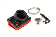 Pipe d'admission Stage6 diamètre 28mm couleur orange pour Piaggio NRG / Typhoon